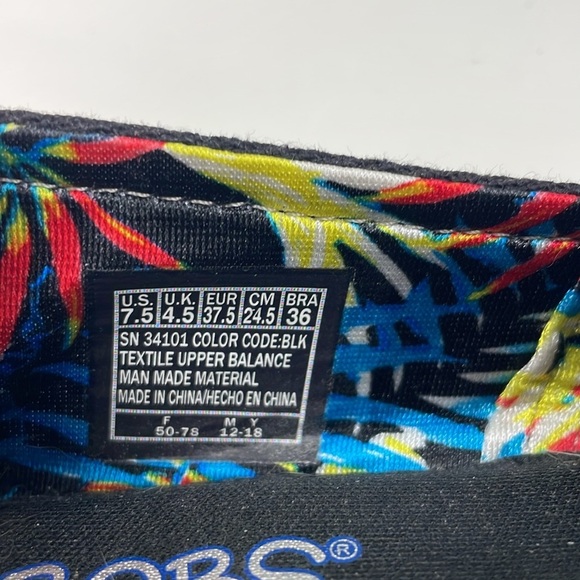 Bobs from Sketchers Espadrille Wedges in Black Size 7.5 - Picture 6 of 7